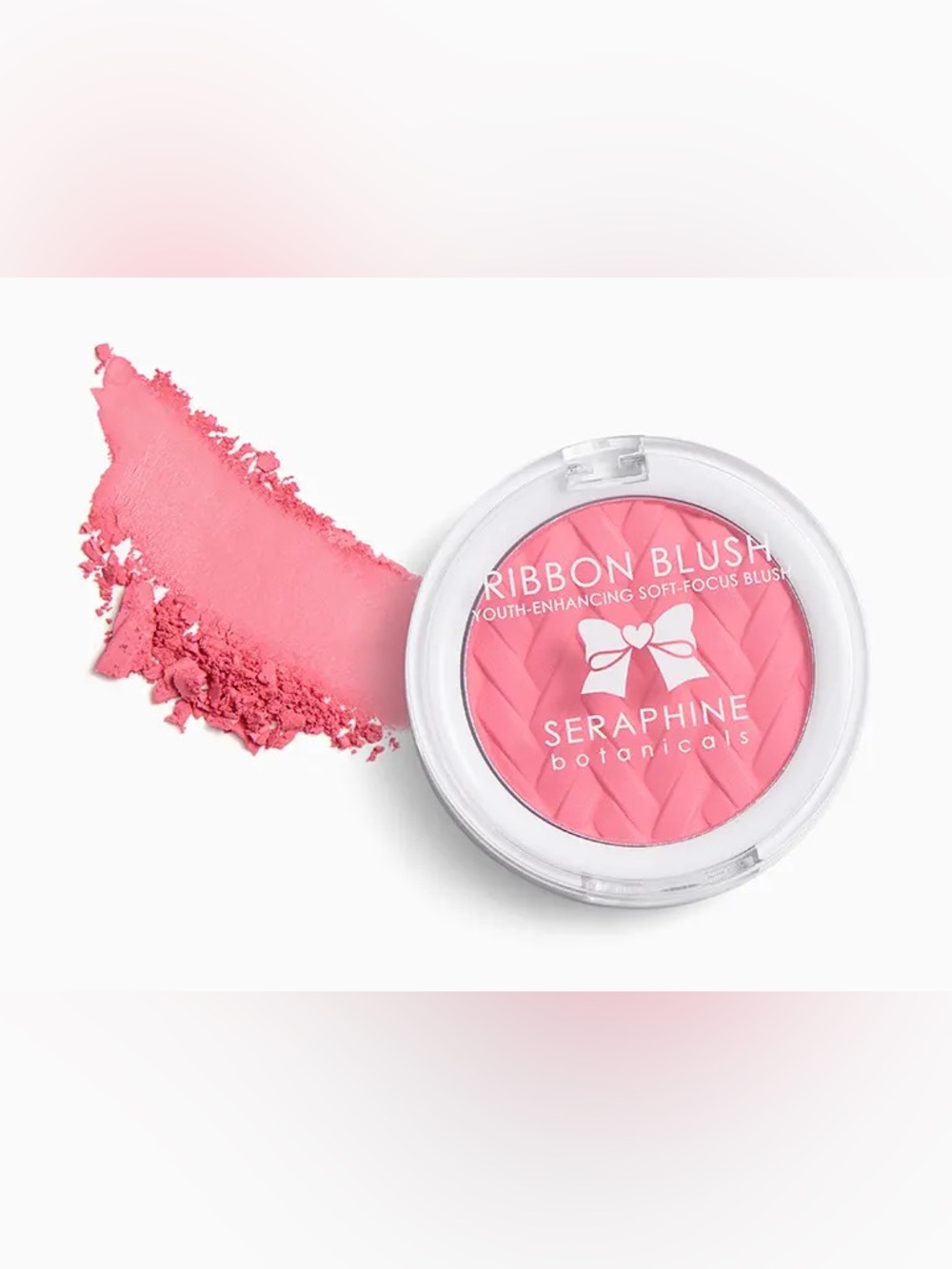 SERAPHINE BOTANICALS 🎀 Ribbon Blush in Whisper (rose pink)